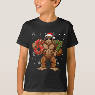 67 Meme Funny Big Foot Six Seven Christmas Xmas Sa T-Shirt