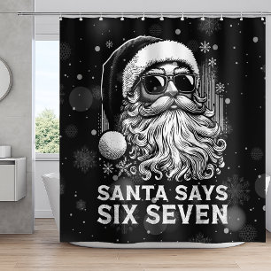 67 Meme Funny Santa Says Six Seven Christmas