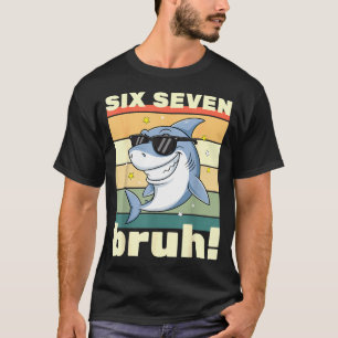 67 Meme Funny Six Seven Bruh 6-7 Meme Kids Boys Gi T-Shirt