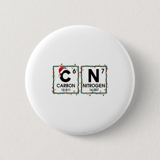 67 Meme Funny Teacher Science Periodic Table 67 Ch 2 Inch Round Button (Front)