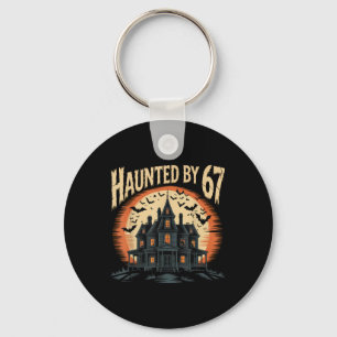 67 Meme Halloween Costume Haunted _1  Keychain