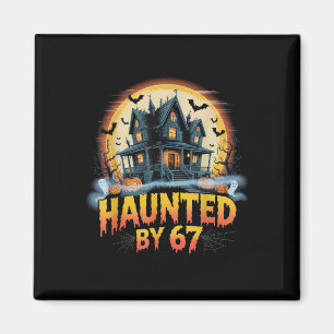 67 Meme Halloween Costume Haunted _2 Magnet
