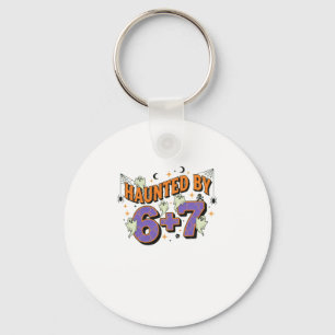 67 Meme Halloween Costume Haunted  Keychain