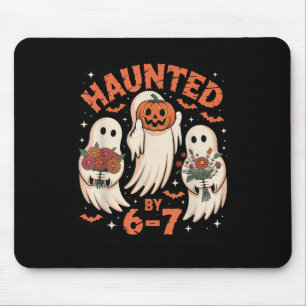 67 Meme Halloween Haunted Mouse Pad