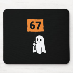 67 Meme Humor 6-7 Funny Six Seven Halloween  Mouse Pad