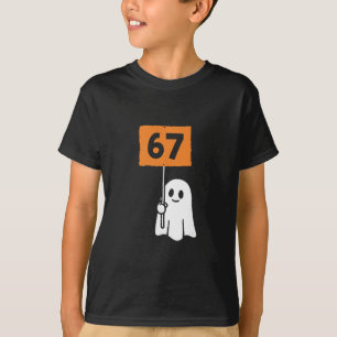 67 Meme Humor 6-7 Funny Six Seven Halloween  T-Shirt