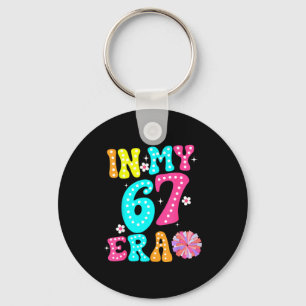 67 Meme In My 67 Era Six Seven Tweens Women Kids Keychain