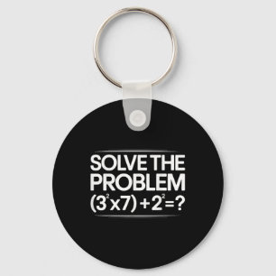67 Meme Math Funny Six Seven Teacher Brainrot Joke Keychain