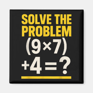 67 Meme Math Teacher Funny School 6-7 Brain Rot Si Magnet