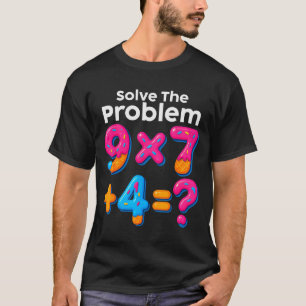 67 Meme Math Teacher Ice Cream Drip 6 7 Brainrot S T-Shirt