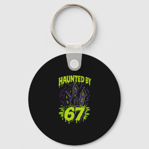 67 Meme Parents Halloween Costume Brain Rot 6-7 Si Keychain