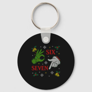 67 Meme Santa Hands Christmas Ugly Sweater Xmas Ce Keychain