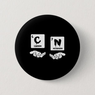 67 Meme Science Chemistry Nerd Periodic Table Humo 2 Inch Round Button