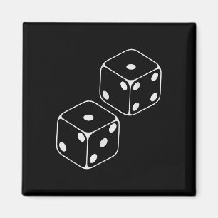 67 Meme Six Seven 6–7 Funny Dice _1 Magnet