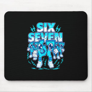 67 Meme Six Seven 6 7 Italian Brainrot Birthday Ki Mouse Pad