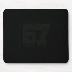 67 Meme Six Seven 6 7 Meme Design 6 7 Mouse Pad