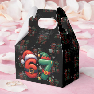 67 Meme Six Seven Bruh Funny Christmas 6 7 Favor Box