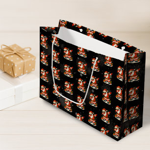 67 Meme Six Seven Bruh Funny Christmas 6 7 Large Gift Bag