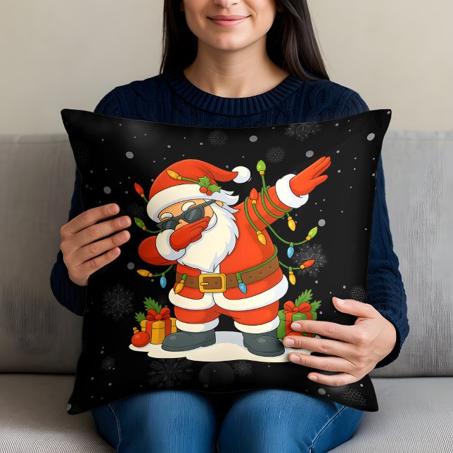 67 Meme Six Seven Bruh Funny Christmas 6 7 Throw Pillow (Creator Uploaded)