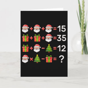 67 Meme Six Seven Christmas Math Equation Xmas Log Card