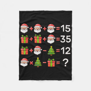 67 Meme Six Seven Christmas Math Equation Xmas Log Fleece Blanket