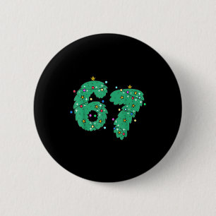 67 Meme Six Seven For Kids Women Men Boys Girls Ch 2 Inch Round Button