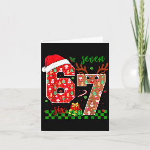 67 Meme Six Seven For Kids Women Men Boys Girls Ch Card