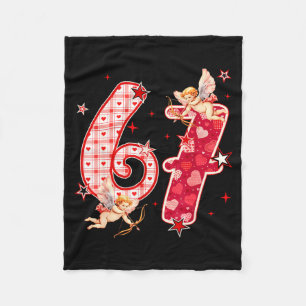 67 Meme Six Seven For Kids Women Men Boys Girls Va Fleece Blanket