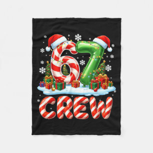 67 Meme Six Seven Funny Christmas Women Men Boys G Fleece Blanket