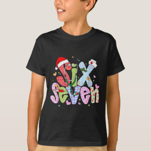 67 Meme Six Seven Nurse Christmas Funny Nursing Wo T-Shirt