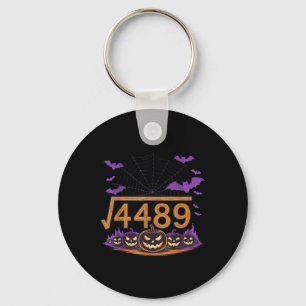 67 Meme Square Root 4489 Slang Math Halloween Cost Keychain