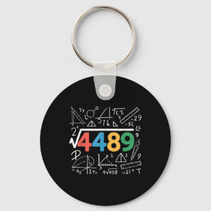 67 Meme Square Root 4489 Slang Six Seven Math Teac Keychain