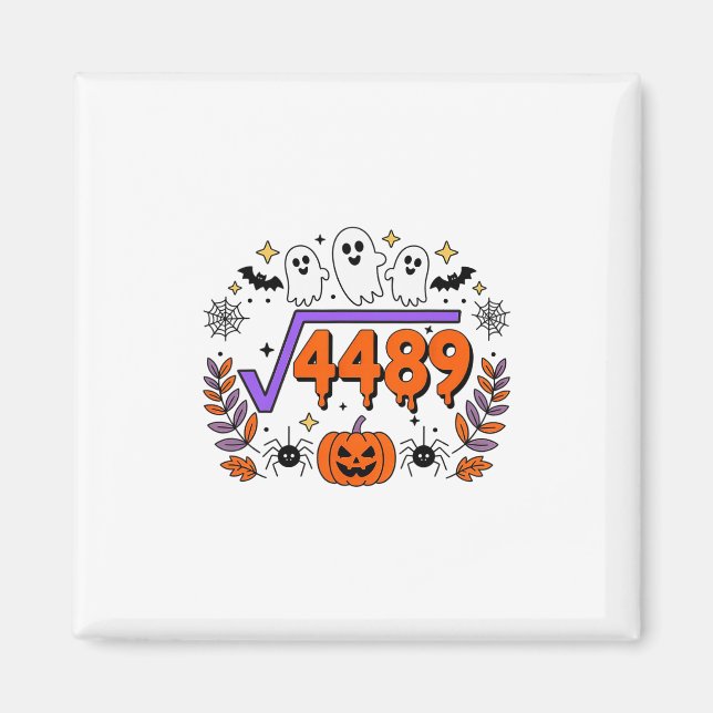 67 Meme Square Root 4489 Teen Six Seven Slang Math Magnet (Front)