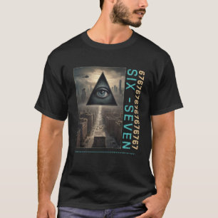 67 Meme Tee Dystopian Urban Gen Z Slang