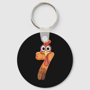 67 Meme Thanksgiving Turkey Day Funny Matching Duo Keychain