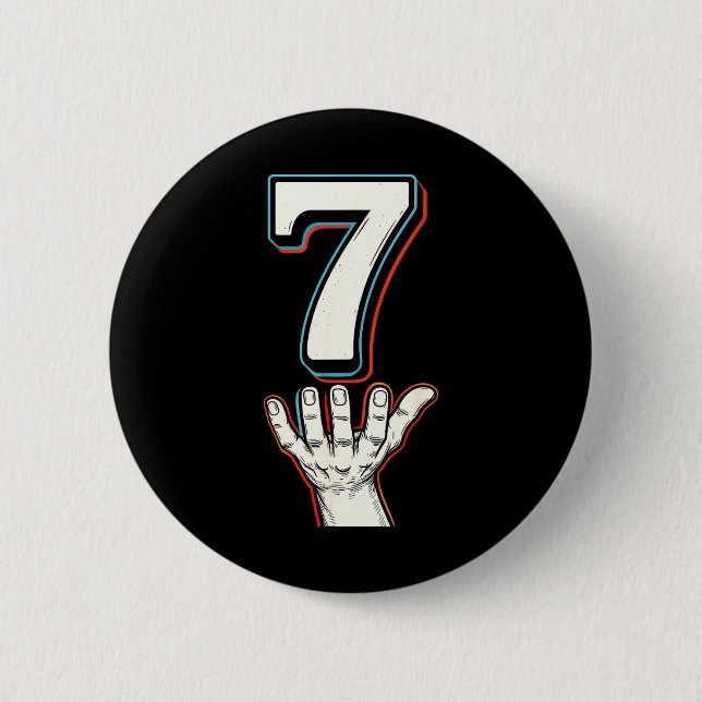 67 Meme Trendy Couple Matching Halloween Funny Six 2 Inch Round Button (Front)