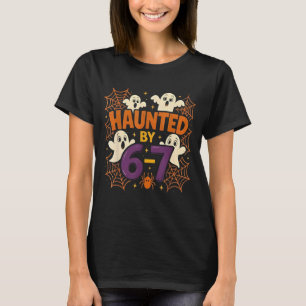 67 Meme Trendy Halloween Funny Six Seven Gen Alpha T-Shirt