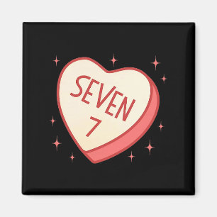 67 Meme Valentines Day Candy Heart Six Seven Match Magnet
