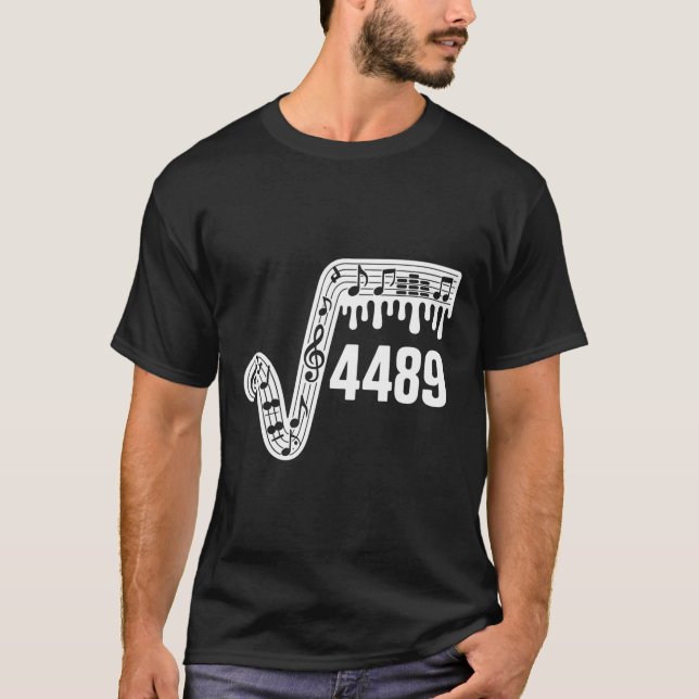 67 Music Drip Meme Square Root 4489 Slang Funny Ma T-Shirt (Front)