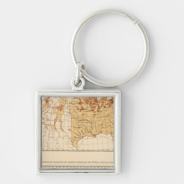 67 Natives Great Britain 1900 Keychain (Front)