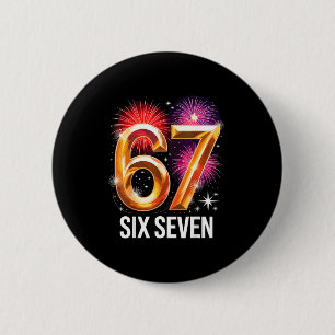 67 New Years Eve Party Pajama Shirt 6 7 Meme 67 20 2 Inch Round Button