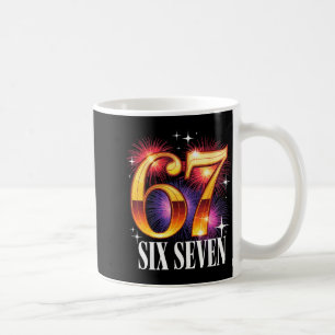 67 New Years Eve Party Pajama Shirt 6 7 Meme 67 20 Coffee Mug