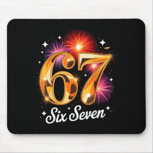 67 New Years Eve Party Pajama Shirt 6 7 Meme 67 20 Mouse Pad