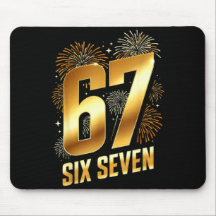 67 New Years Eve Party Pajama Shirt 6 7 Meme 67 20 Mouse Pad