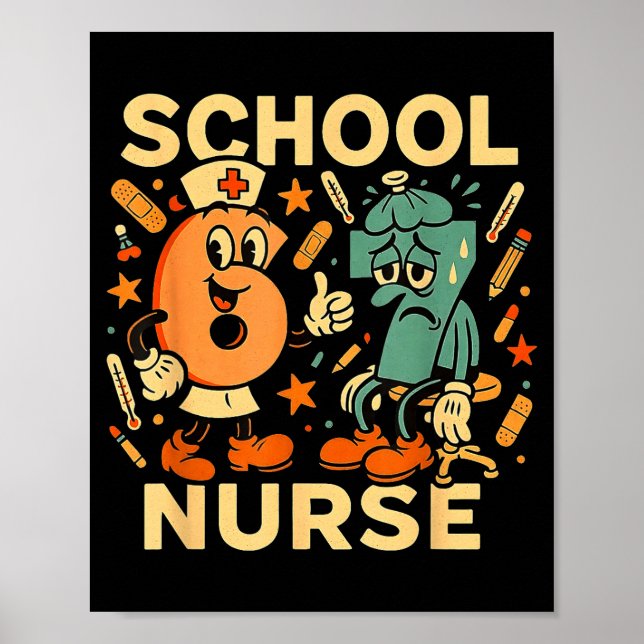 67 Nurse Medical School Smile Poster (Front)