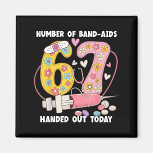 67 Nurse Meme Funny Six Seven Nursing Medical Scho Magnet