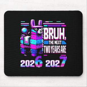 67 Nye 2026 Funny Llama Nata New Years Eve Party 6 Mouse Pad