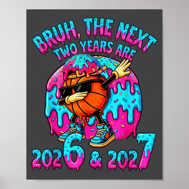 67 Nye 2026 Funny New Year's Eve Party 6 7 Meme Bo Poster (Front)