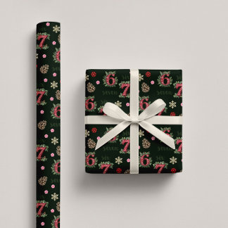 67 Papier d'emballage de Noël Six Seven Cadeau
