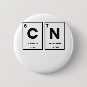 67 Periodic Table Element Chemistry Mason Meme  2 Inch Round Button